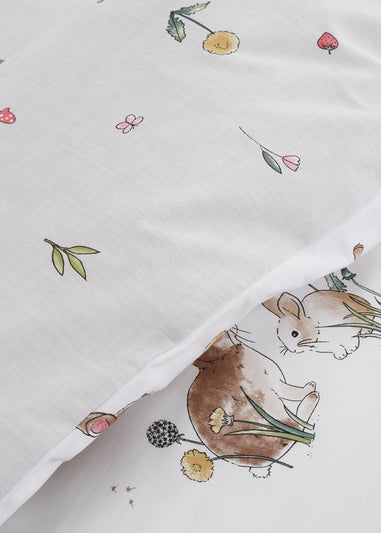 Bianca Fine Linens Bunny Rabbit Friends Cotton Duvet Cover Set