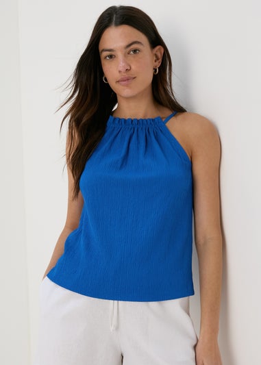 Blue Textured High Apex Vest