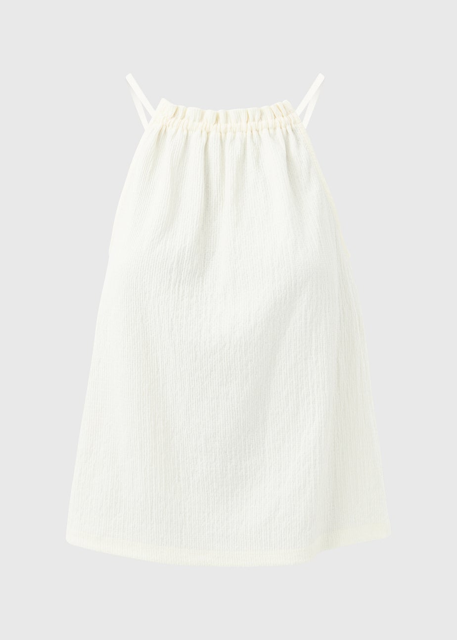 Ivory Textured High Apex Vest