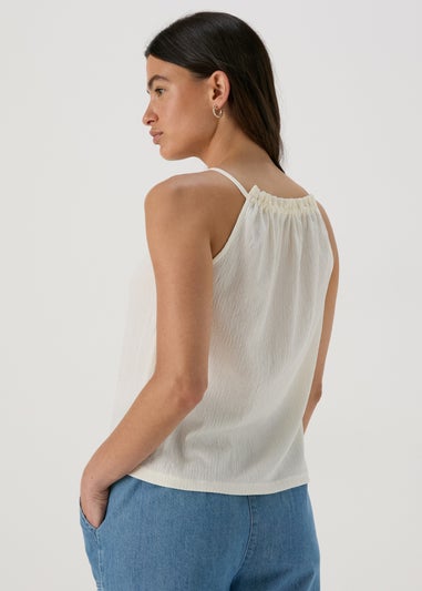 Ivory Textured High Apex Vest