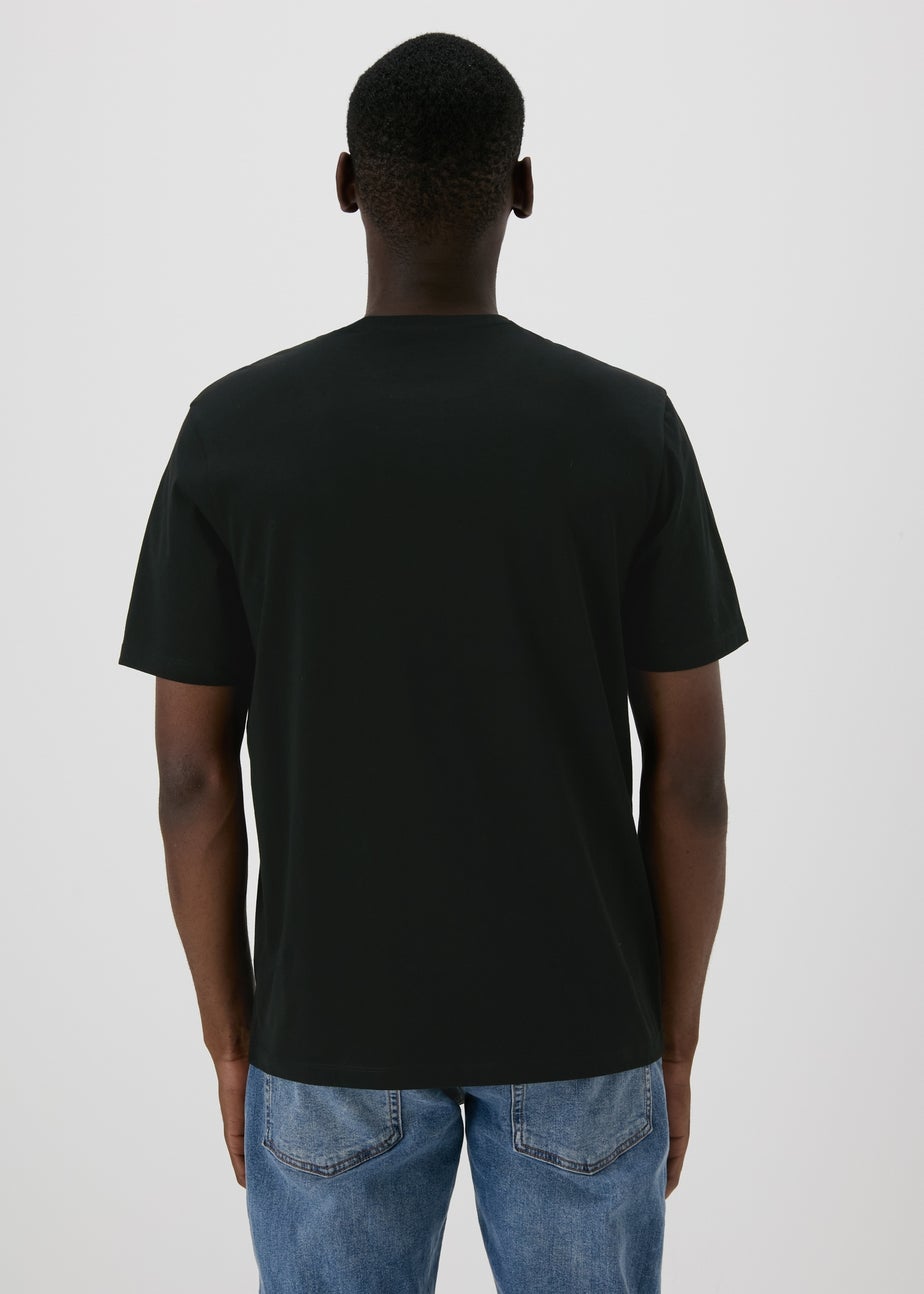 Black Mr Happy T-Shirt