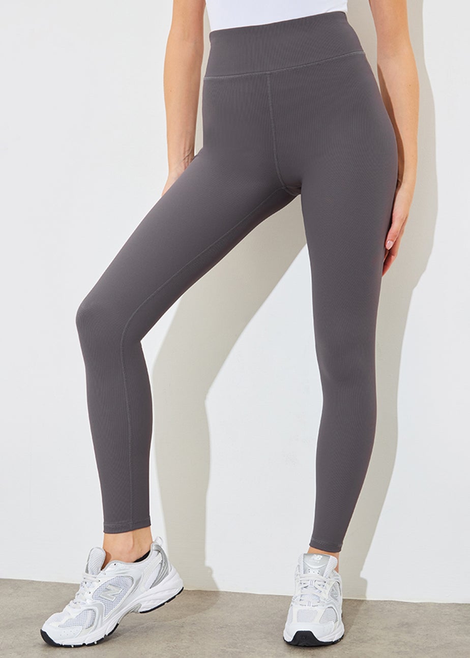 In The Style Charcoal Sculpt Fit Leggings