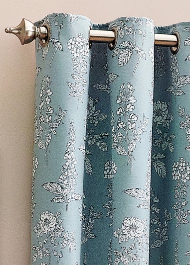 Wylder Nature Sophia Floral Eyelet Curtains