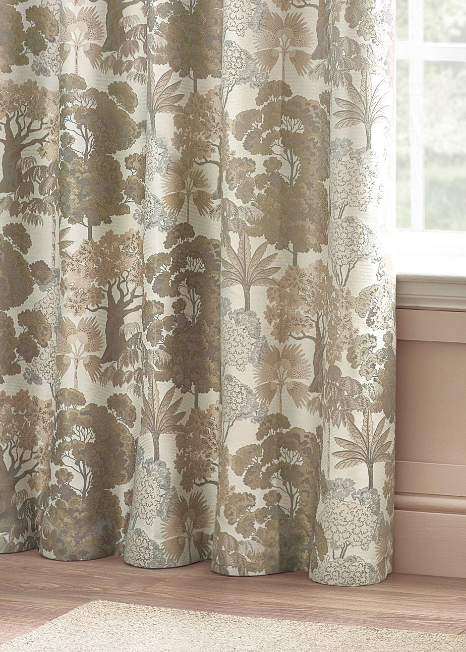 Wylder Nature Woodlands Floral Eyelet Curtains
