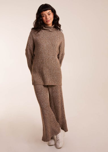 Blue Vanilla Cosy High Neck Jumper Set