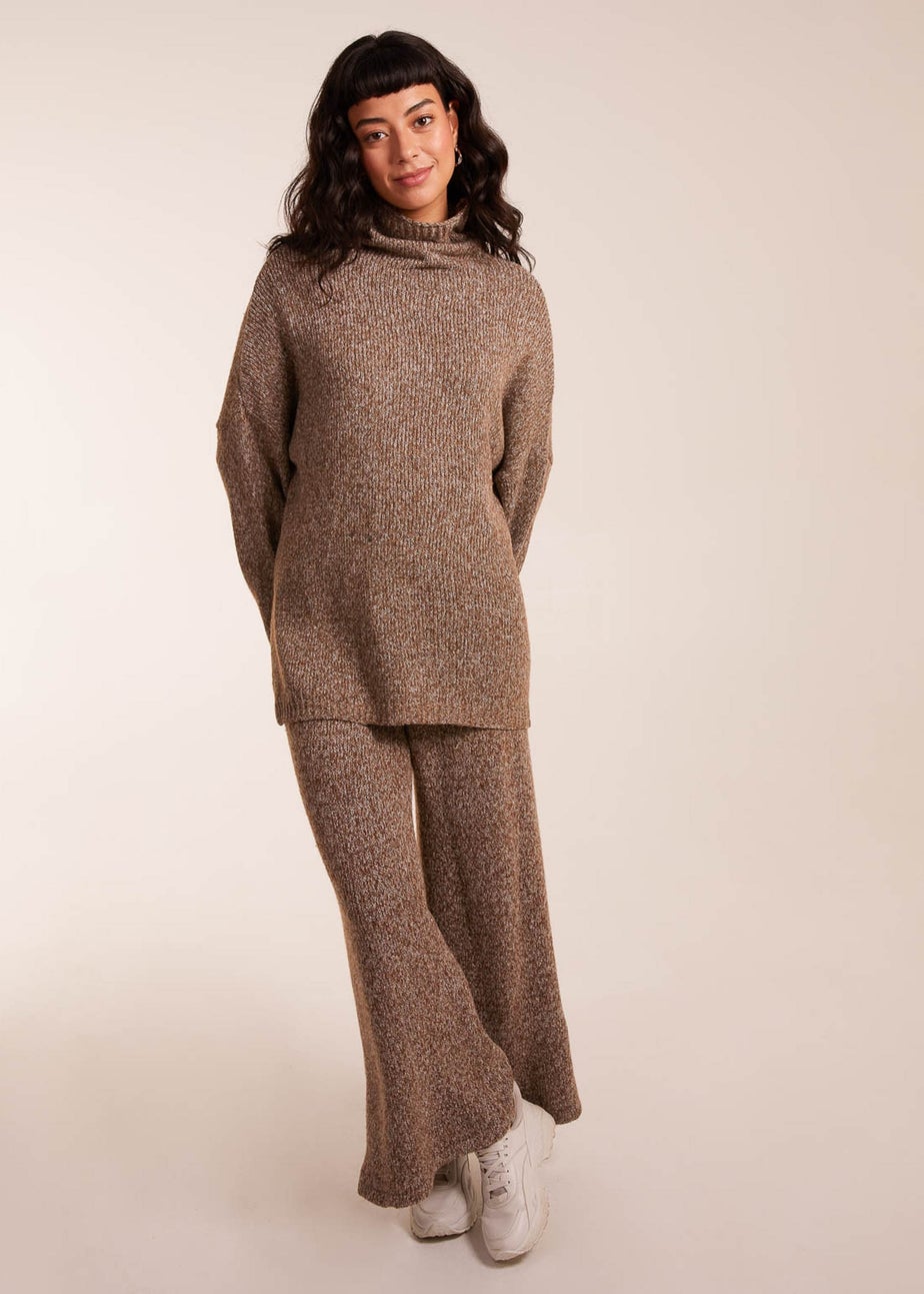 Blue Vanilla Cosy High Neck Jumper Set