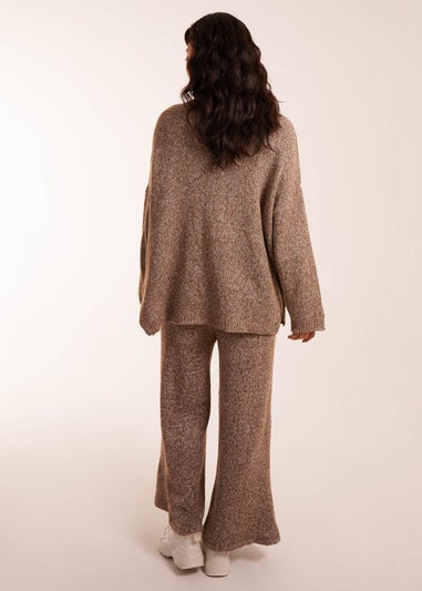 Blue Vanilla Cosy High Neck Jumper Set