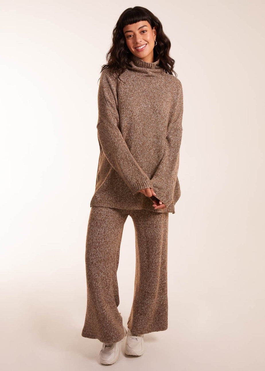 Blue Vanilla Cosy High Neck Jumper Set