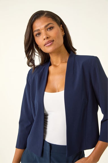 Roman Navy 3/4 Sleeve Rochette Jacket