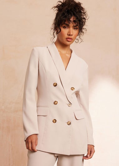 Quiz Stone Tailored Blazer