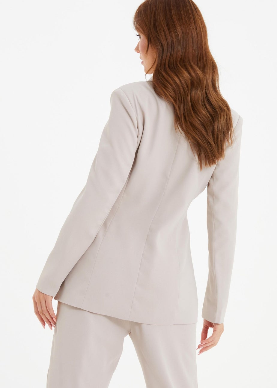 Quiz Stone Tailored Blazer