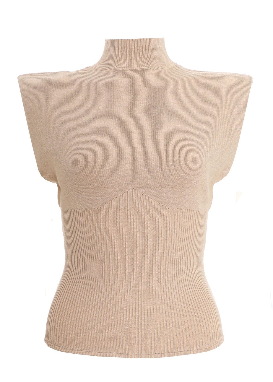 Quiz Stone Seamless Knitted Vest