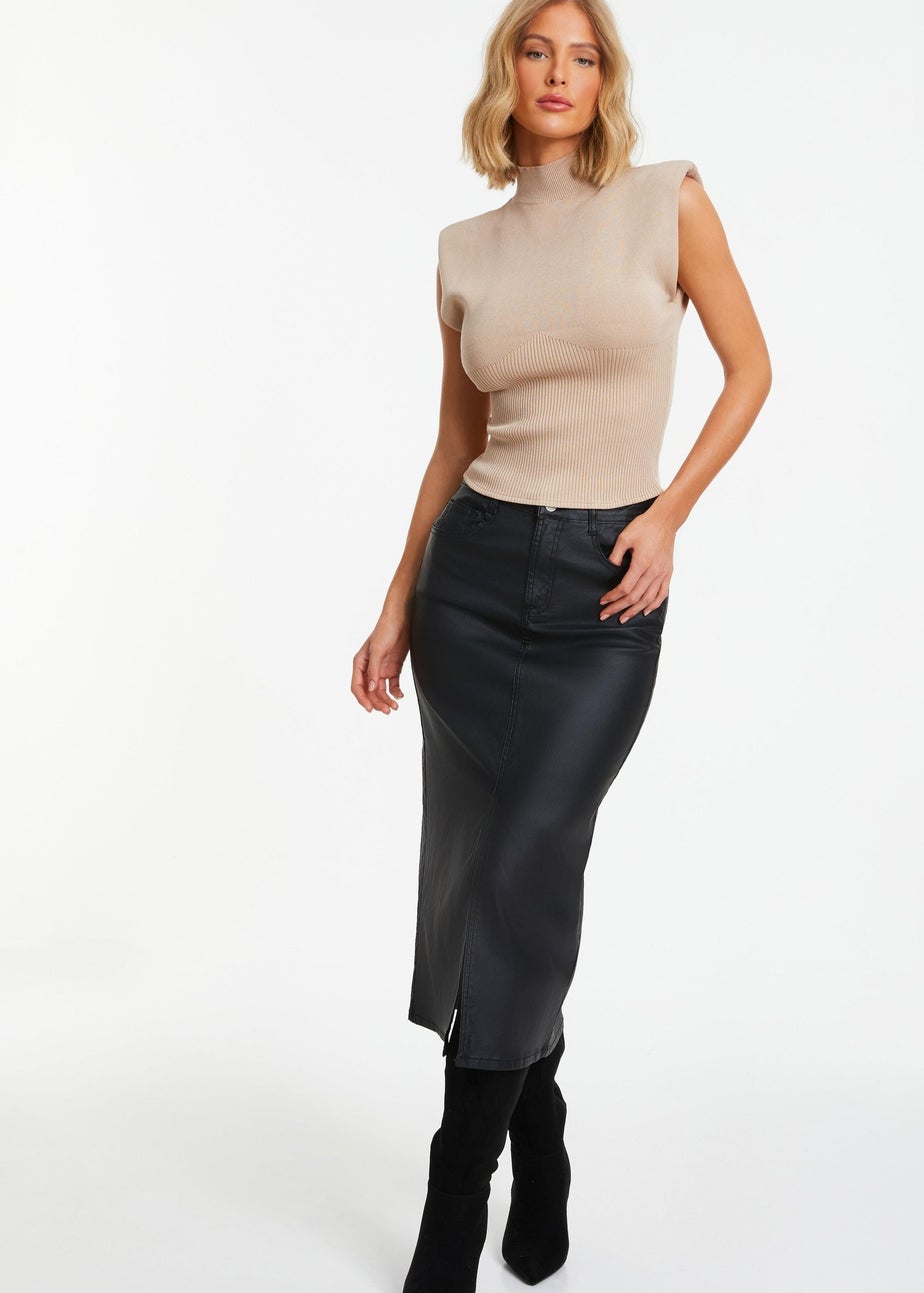 Quiz Stone Seamless Knitted Vest