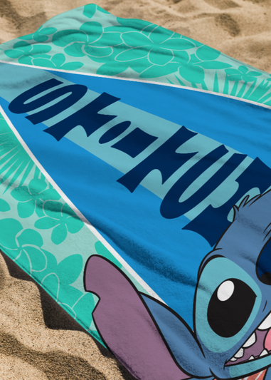 Disney Stitch Legendary Surf Towel