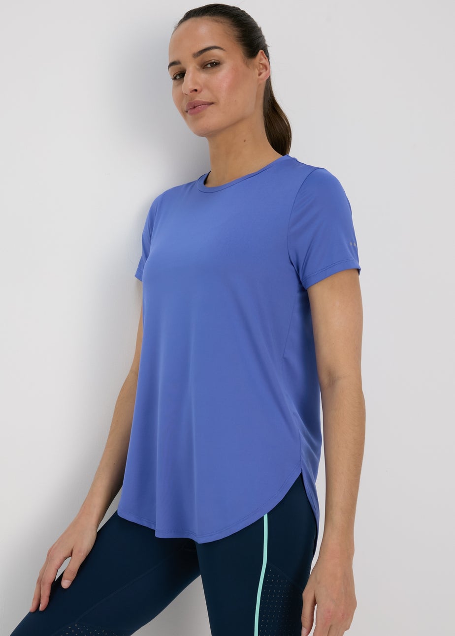 Blue Longline T-Shirt
