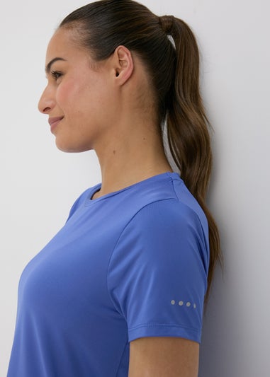 Blue Longline T-Shirt