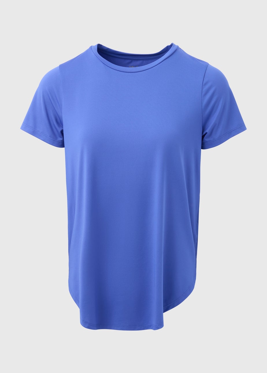 Blue Longline T-Shirt