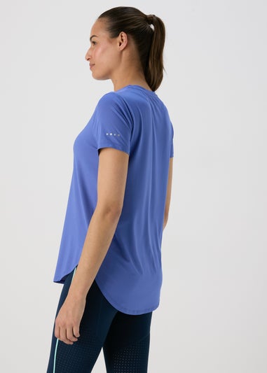 Blue Longline T-Shirt