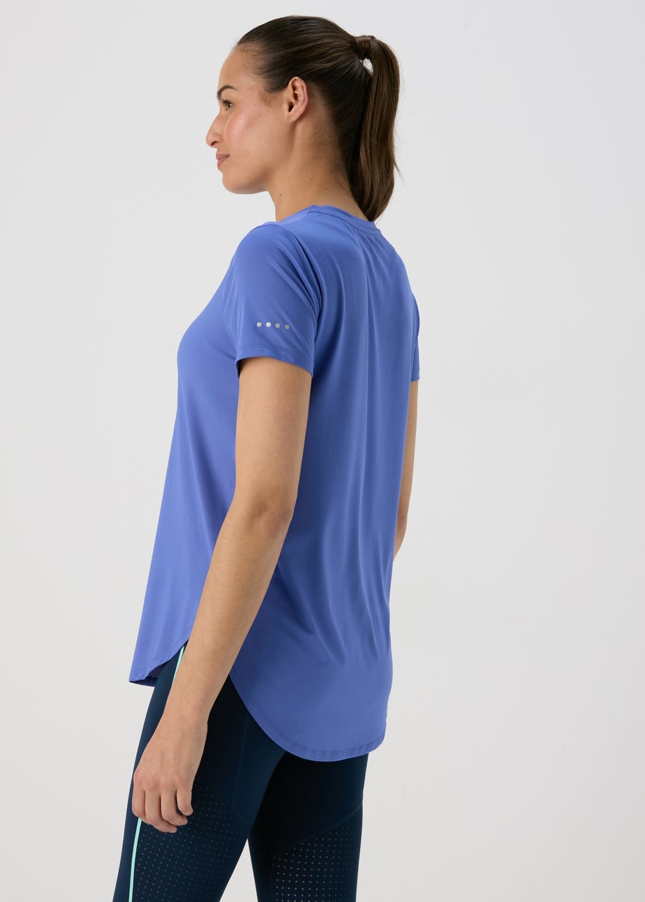 Blue Longline T-Shirt