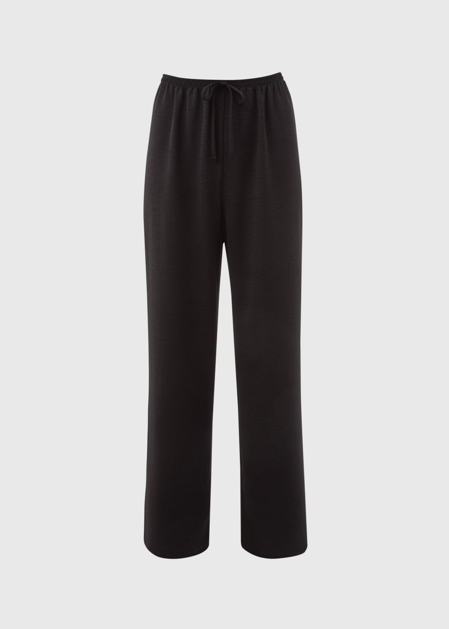 Et Vous Black Wide Leg Trousers