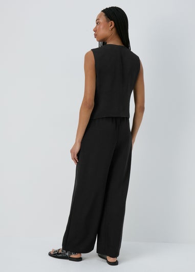 Et Vous Black Wide Leg Trousers