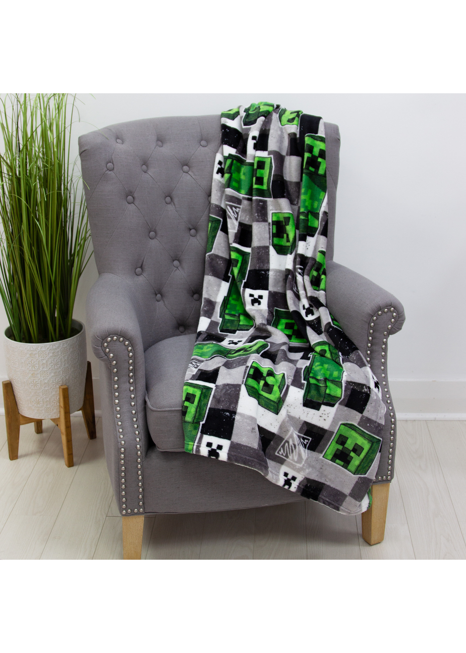 Minecraft Scribble Rotary Fleece