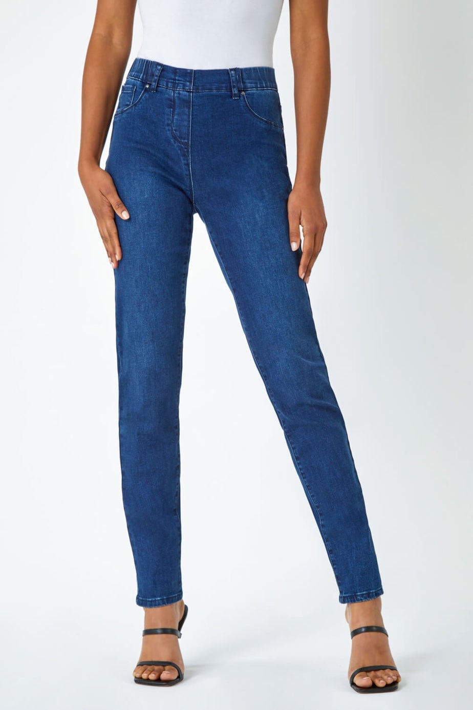 Roman Blue 31'' Denim Stretch Jegging