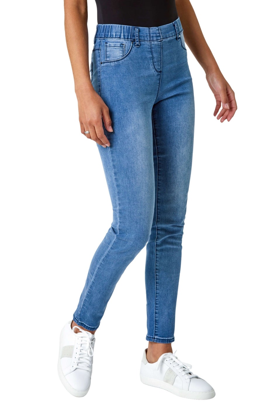 Roman Bright Blue 31" Stretch Denim Jegging