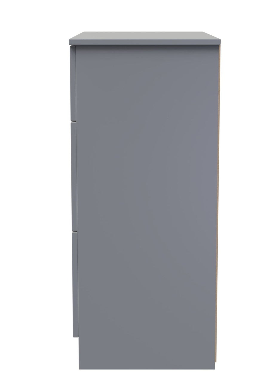 Ready Assembled Panama 3 Drawer Deep Chest