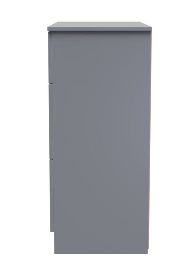 Ready Assembled Panama 3 Drawer Deep Chest