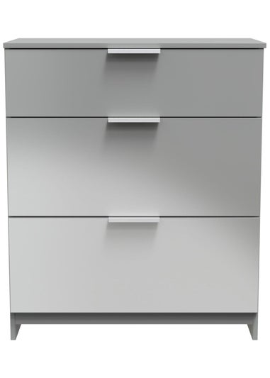 Ready Assembled Panama 3 Drawer Deep Chest