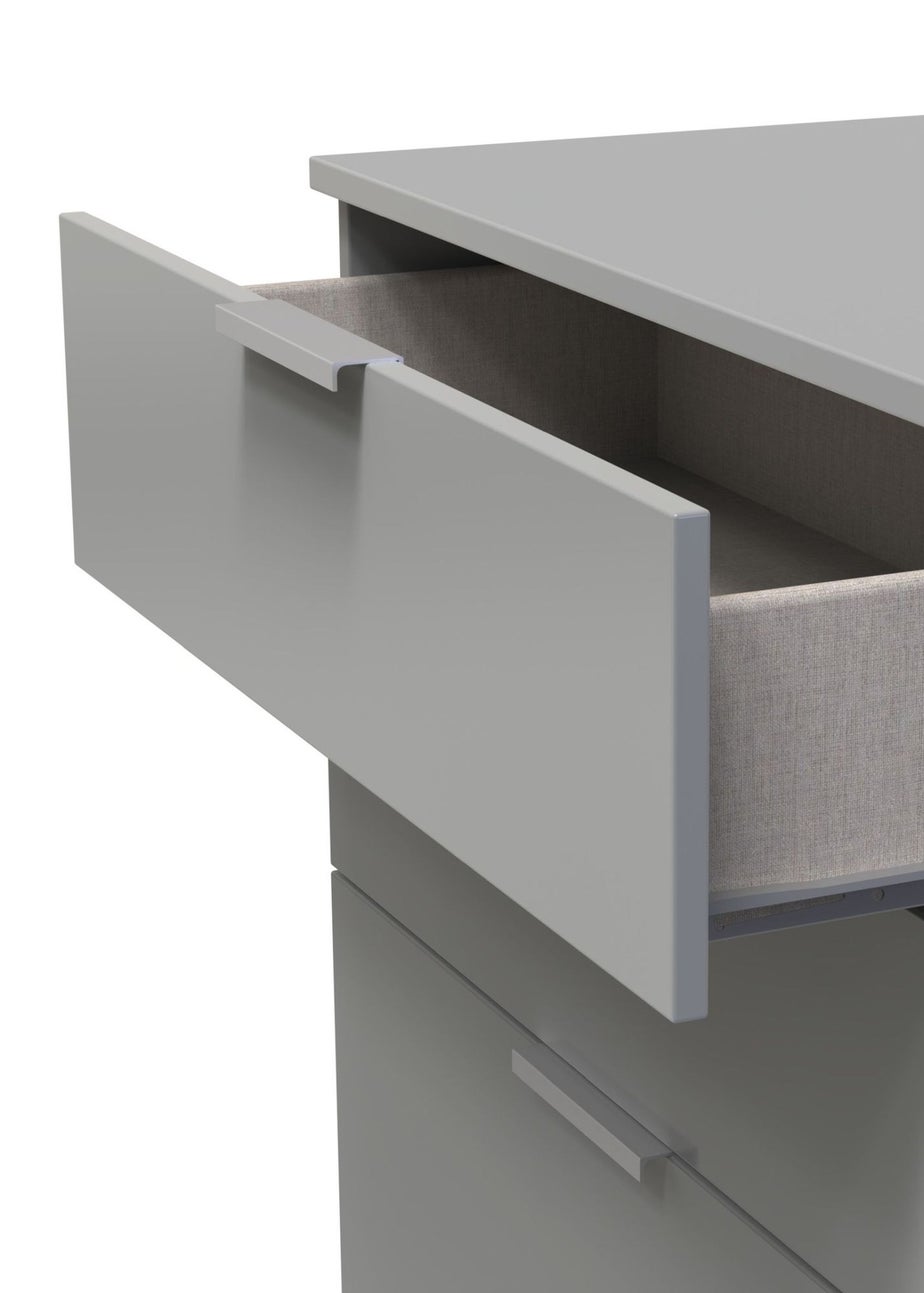 Ready Assembled Panama 4 Drawer Deep Chest