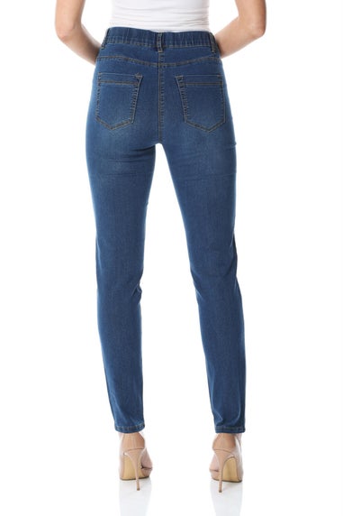 Roman Denim Elastic Waist 31" Denim Stretch Jegging
