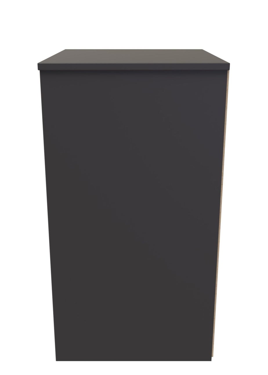 Ready Assembled Nevada 3 Drawer Bedside