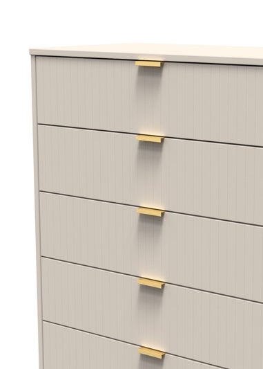 Ready Assembled Lisbon 5 Drawer Chest