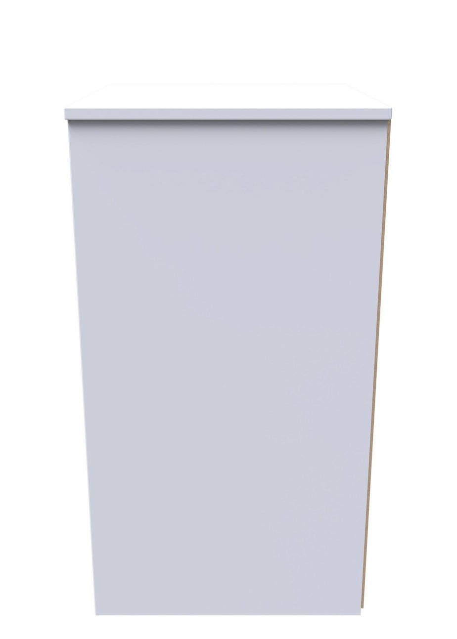 Ready Assembled Toronto 3 Drawer Bedside