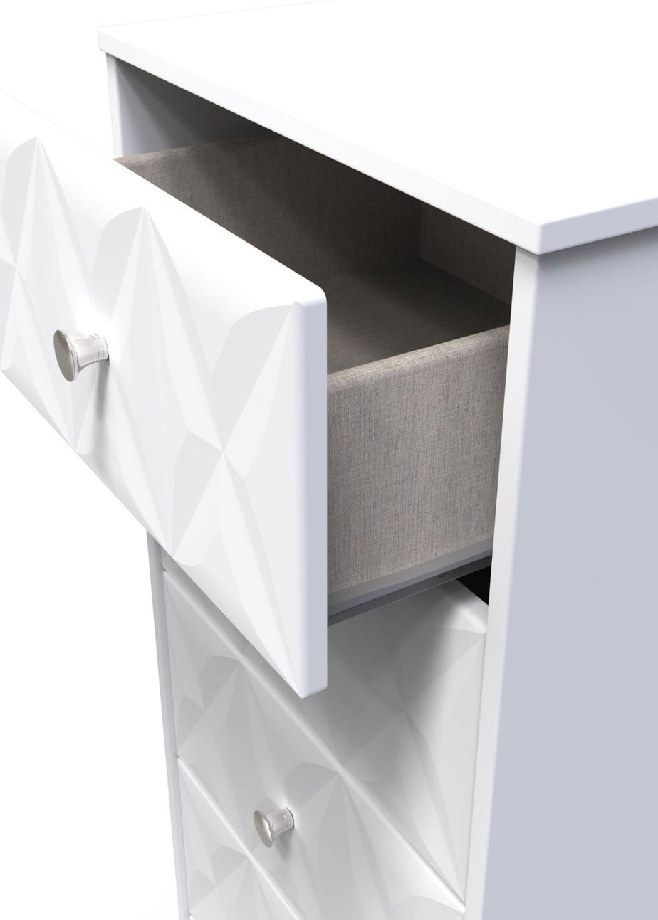 Ready Assembled Toronto 5 Drawer Tallboy