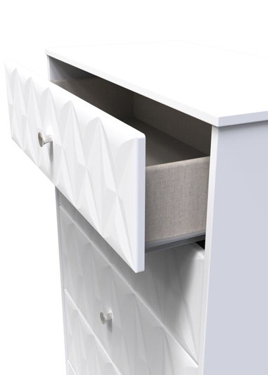 Ready Assembled Toronto 4 Drawer Deep Chest