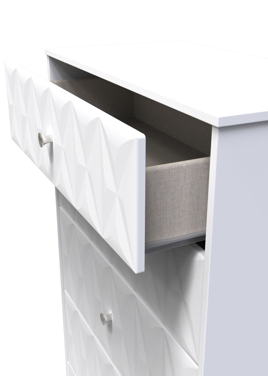 Ready Assembled Toronto 4 Drawer Deep Chest