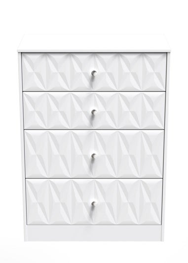 Ready Assembled Toronto 4 Drawer Deep Chest