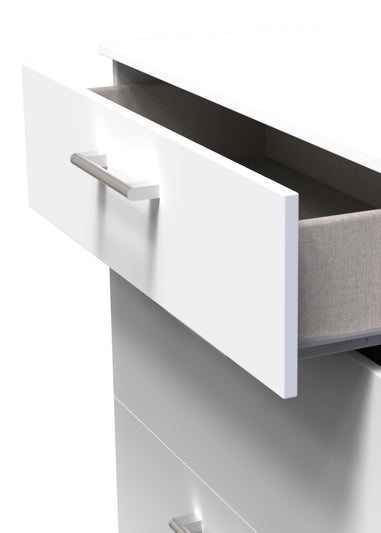 Ready Assembled Bari 3 Drawer Deep Chest