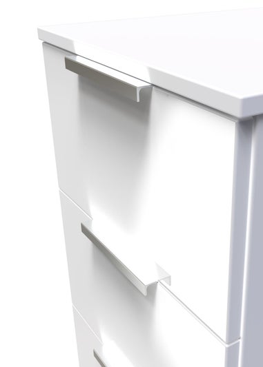 Ready Assembled Panama 3 Drawer Bedside Cabinet