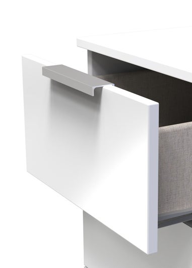 Ready Assembled Panama 5 Drawer Tallboy