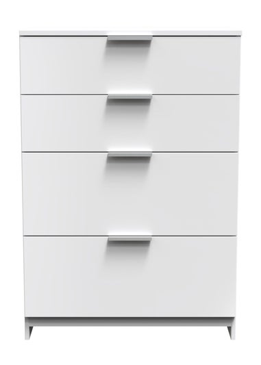 Ready Assembled Panama 4 Drawer Deep Chest