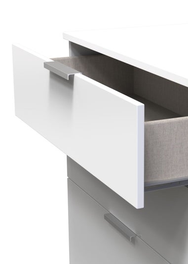 Ready Assembled Panama 4 Drawer Deep Chest