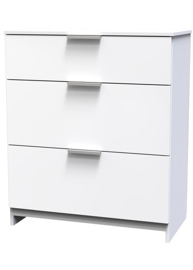 Ready Assembled Panama 3 Drawer Deep Chest