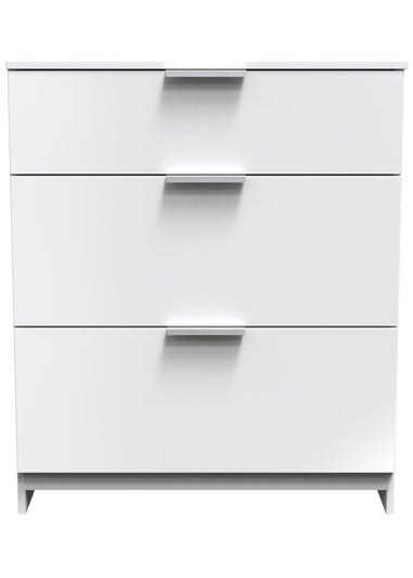 Ready Assembled Panama 3 Drawer Deep Chest