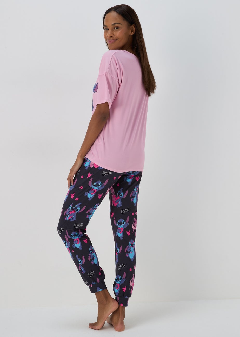 Disney Pink Lilo & Stitch Pyjama Set