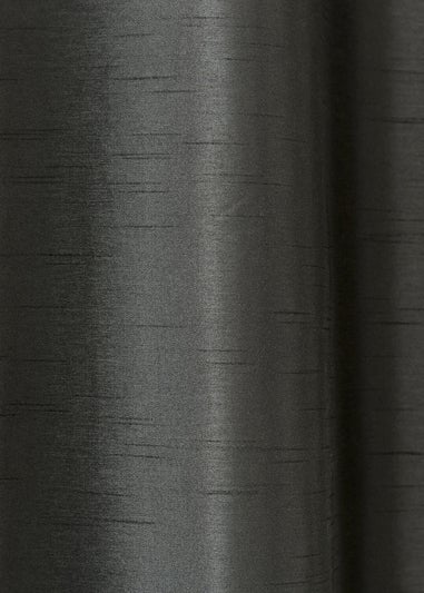 Catherine Lansfield Faux Silk Blackout Thermal Insulating Eyelet Curtains