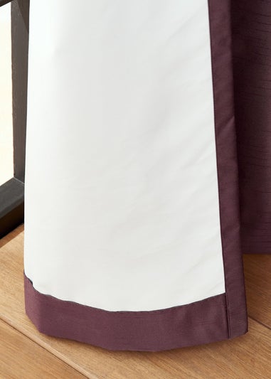 Catherine Lansfield Faux Silk Blackout Thermal Insulating Eyelet Curtains